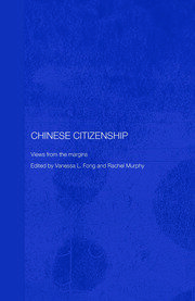Chinese Citizenship: Views from the Margins book cover