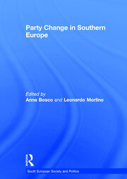 Party Change in Southern Europe book cover
