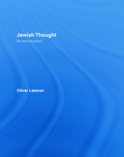 Jewish Thought: An Introduction book cover