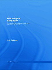 Educating the Royal Navy: 18th and 19th Century Education for Officers book cover