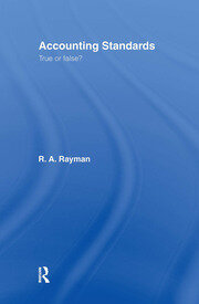 Accounting Standards: True or False? book cover