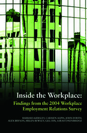 Inside the Workplace: Findings from the 2004 Workplace Employment Relations Survey book cover