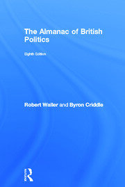 The Almanac of British Politics: 8th Edition book cover