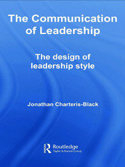 The Communication of Leadership: The Design of Leadership Style book cover