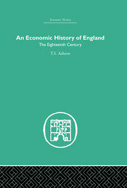 An Economic History of England: the Eighteenth Century book cover