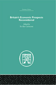 Britain's Economic Prospects Reconsidered book cover