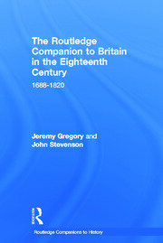 The Routledge Companion to Britain in the Eighteenth Century book cover