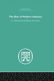 The Rise of Modern Industry book cover