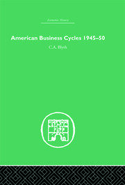 American Business Cycles 1945-50 book cover