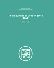 Industries of London Since 1861 book cover