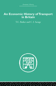 Economic History of Transport in Britain book cover