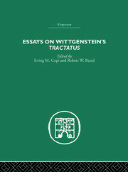 Essays on Wittgenstein's Tractatus book cover