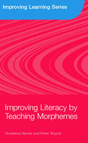 Improving Literacy by Teaching Morphemes book cover