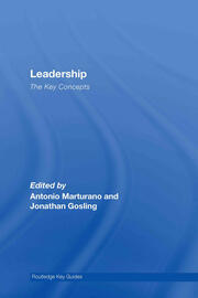 Leadership: The Key Concepts book cover