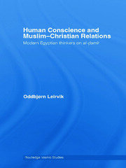 Human Conscience and Muslim-Christian Relations: Modern Egyptian Thinkers on al-damir book cover