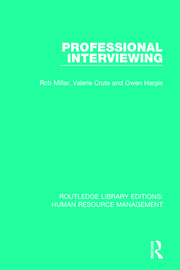 Professional Interviewing book cover