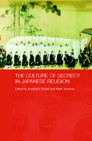 The Culture of Secrecy in Japanese Religion book cover