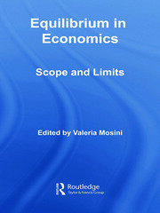 Equilibrium in Economics: Scope and Limits book cover