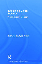 Explaining Global Poverty: A Critical Realist Approach book cover