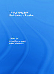 The Community Performance Reader book cover