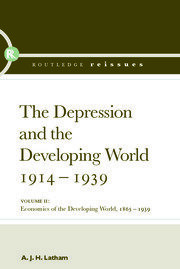 The Depression and the Developing World, 1914-1939 book cover