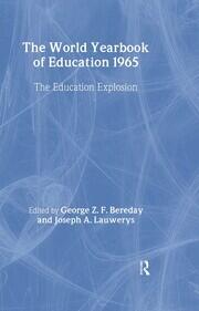 World Yearbook of Education 1965: The Education Explosion book cover