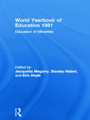World Yearbook of Education 1981: Education of Minorities book cover