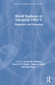 World Yearbook of Education 1982/3: Computers and Education book cover