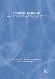World Yearbook of Education 1987: Vocational Education book cover