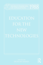 World Yearbook of Education 1988: Education for the New Technologies book cover