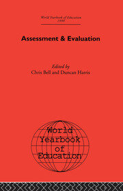 World Yearbook of Education 1990: Assessment & Evaluation book cover
