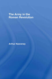 The Army in the Roman Revolution book cover