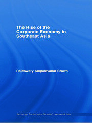The Rise of the Corporate Economy in Southeast Asia book cover