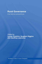 Rural Governance: International Perspectives book cover