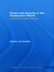 Peace and Security in the Postmodern World: The OSCE and Conflict Resolution book cover