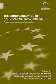 The Europeanization of National Political Parties: Power and Organizational Adaptation book cover