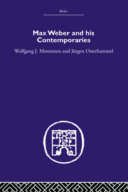 Max Weber and His Contempories book cover