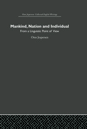 Mankind, Nation and Individual book cover
