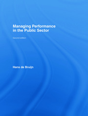Managing Performance in the Public Sector book cover
