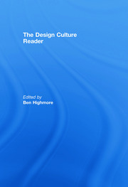 The Design Culture Reader book cover