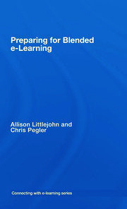 preparing for blended e-learning book cover