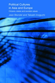 Political Cultures in Asia and Europe: Citizens, States and Societal Values book cover