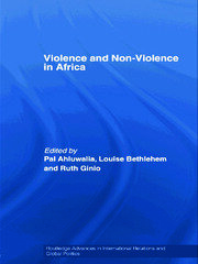 Violence and Non-Violence in Africa book cover