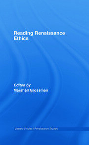 Reading Renaissance Ethics book cover
