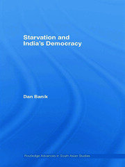 Starvation and India’s Democracy book cover
