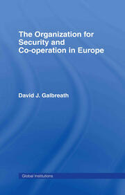 The Organization for Security and Co-operation in Europe (OSCE) book cover