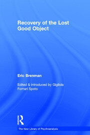 Recovery of the Lost Good Object book cover