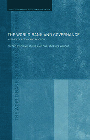 The World Bank and Governance: A Decade of Reform and Reaction book cover