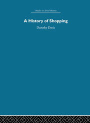 A History of Shopping book cover