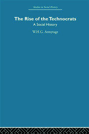 The Rise of the Technocrats: A Social History book cover